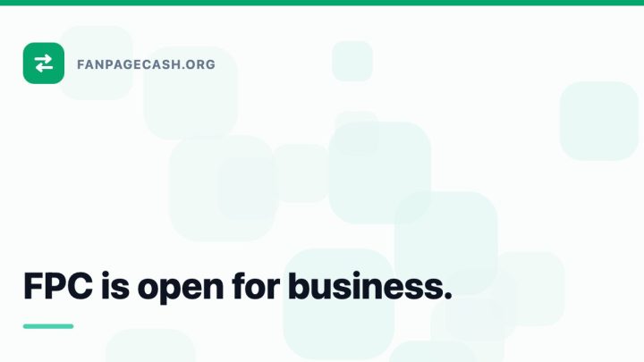 FPC is open for business.