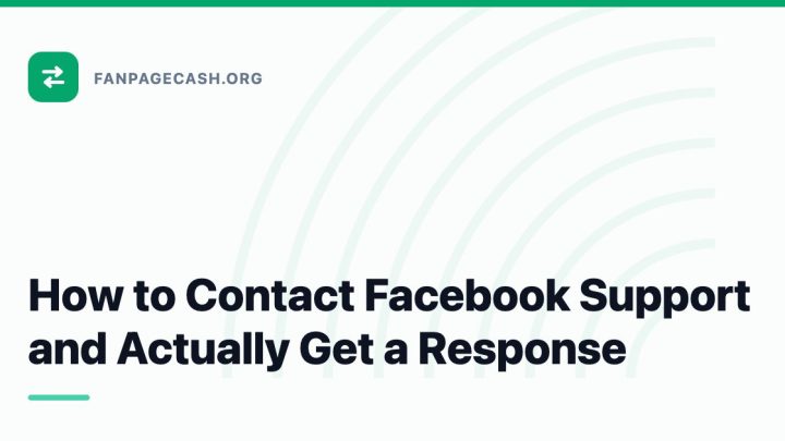 How to Contact Facebook Support and Actually Get a Response