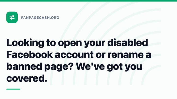 Looking to open your disabled Facebook account or rename a banned page? We’ve got you covered.