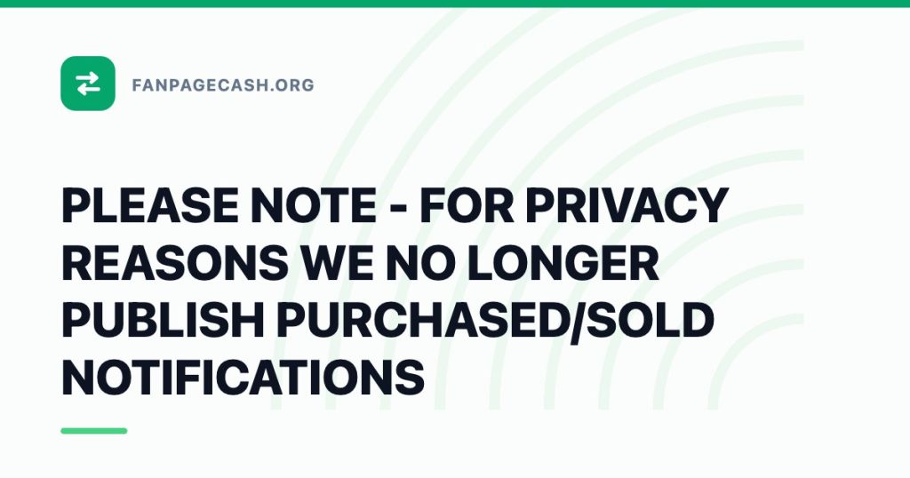 PLEASE NOTE – FOR PRIVACY REASONS WE NO LONGER PUBLISH PURCHASED/SOLD NOTIFICATIONS